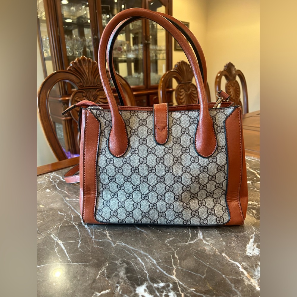 NWT Cognac Purse - Picture 3 of 3